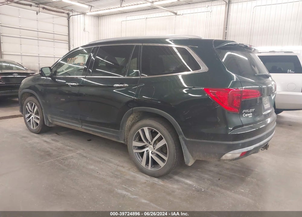 2017 HONDA PILOT TOURING VIN: 5FNYF6H99HB053722