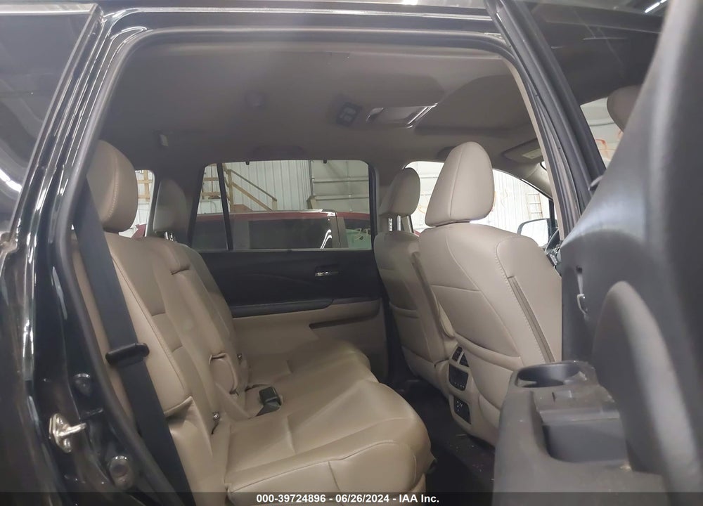 2017 HONDA PILOT TOURING VIN: 5FNYF6H99HB053722