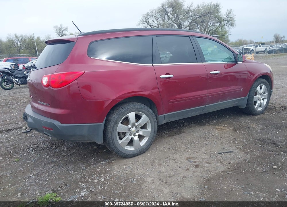 2010 CHEVROLET TRAVERSE LTZ VIN: 1GNLVHED3AS146396
