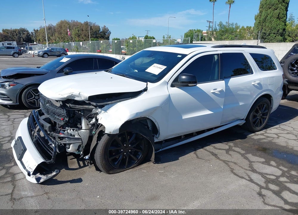 2018 DODGE DURANGO GT RWD VIN: 1C4RDHDG0JC242031