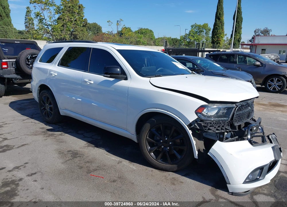 2018 DODGE DURANGO GT RWD VIN: 1C4RDHDG0JC242031