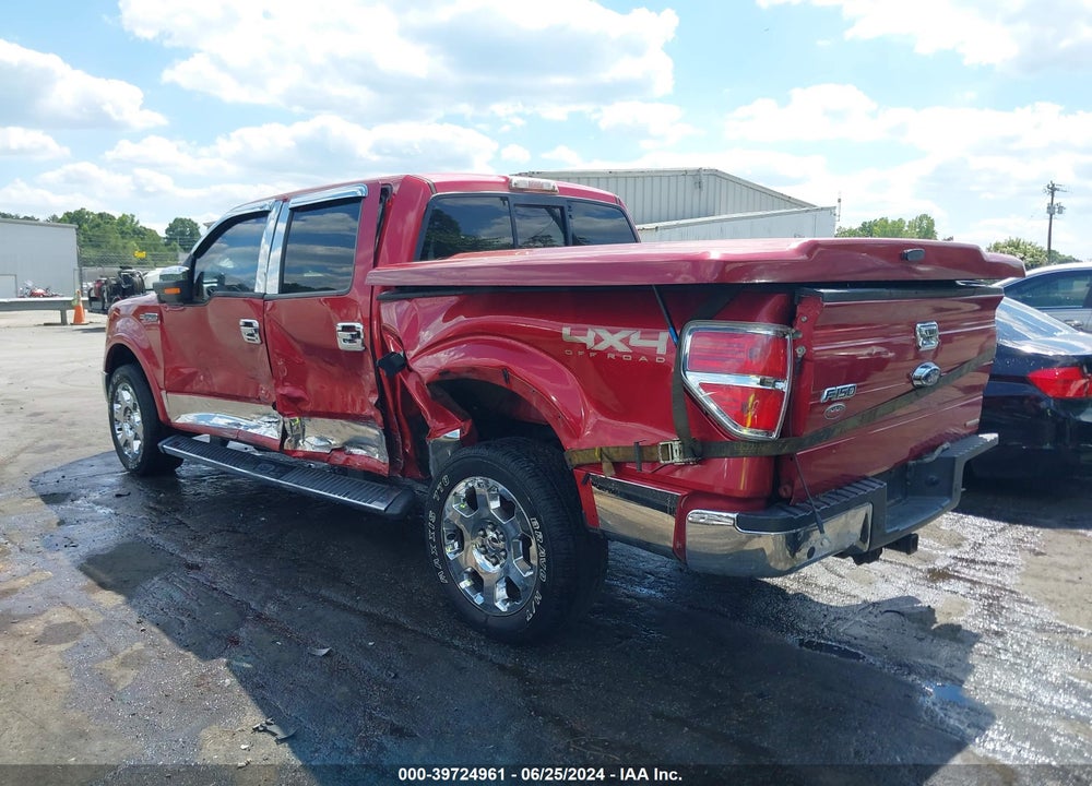 2011 FORD F-150 VIN: 1FTFW1EF1BFC62489