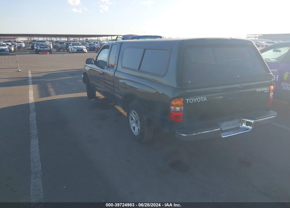 2001 TOYOTA TACOMA VIN: 5TEVL52N31Z799700