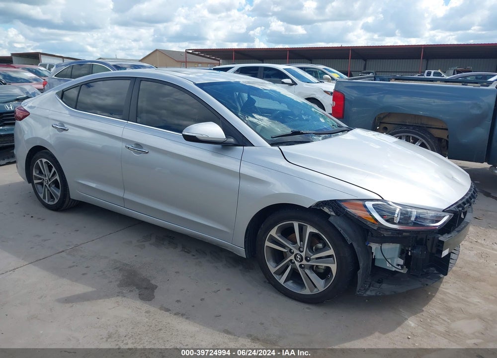 2017 HYUNDAI ELANTRA LIMITED VIN: 5NPD84LF8HH069535
