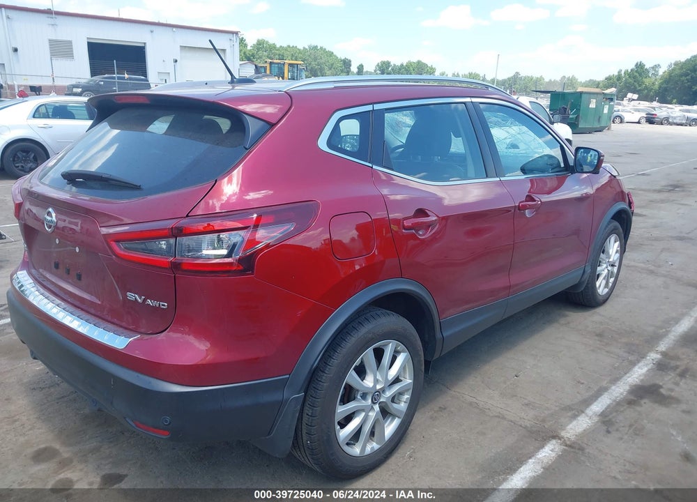 2022 NISSAN ROGUE SPORT SV AWD XTRONIC CVT VIN: JN1BJ1BWXNW489298