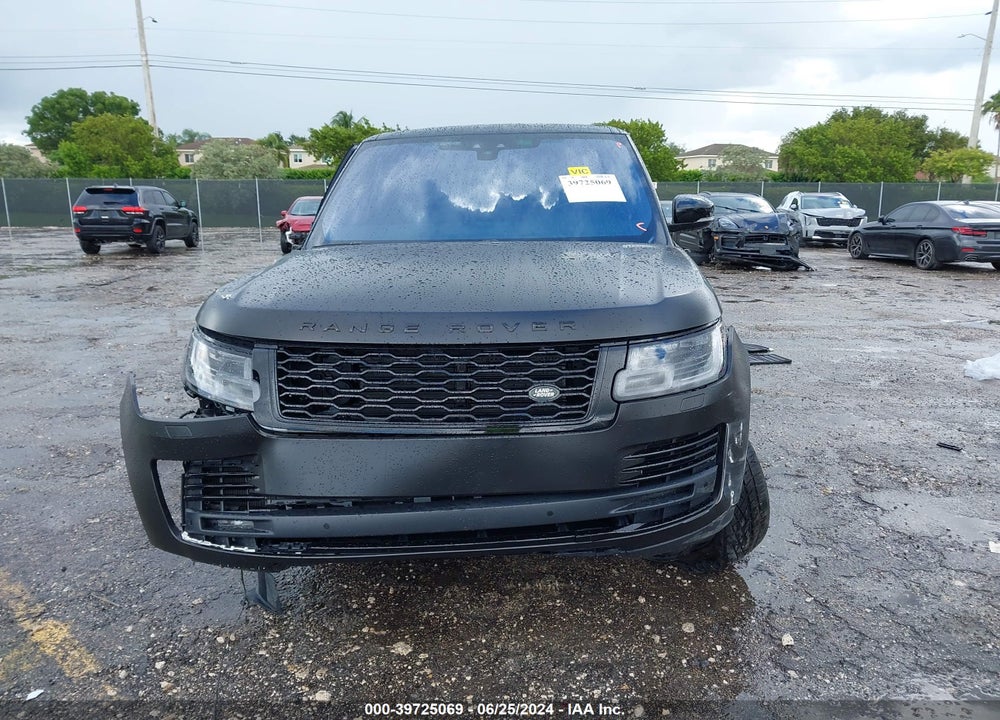 2022 LAND ROVER RANGE ROVER P525 WESTMINSTER VIN: SALGS2SE8NA472597