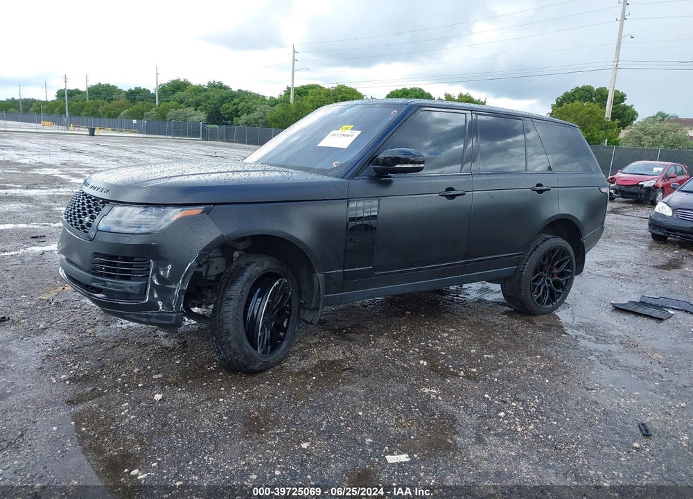 2022 LAND ROVER RANGE ROVER P525 WESTMINSTER VIN: SALGS2SE8NA472597