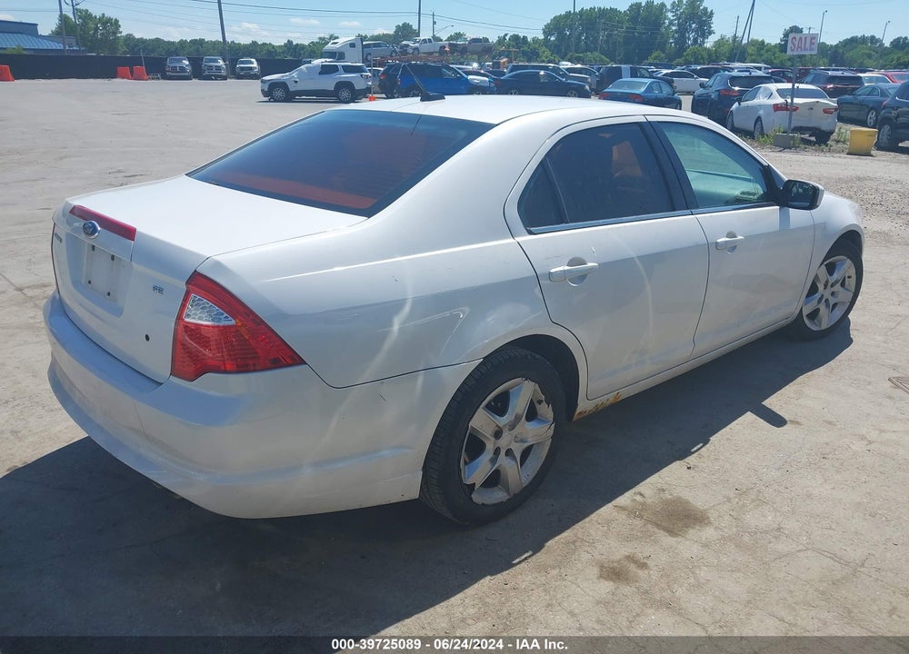 2011 FORD FUSION SE VIN: 3FAHP0HA7BR246676