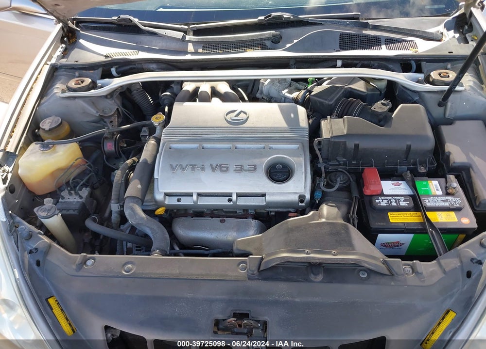 2004 LEXUS ES 330 VIN: JTHBA30G345039564