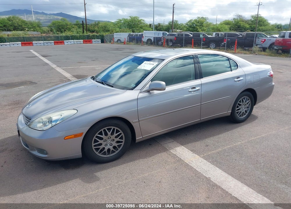 2004 LEXUS ES 330 VIN: JTHBA30G345039564