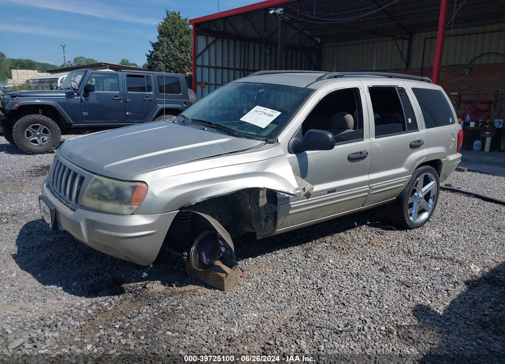 2004 JEEP GRAND CHEROKEE LAREDO VIN: 1J4GX48S04C347172