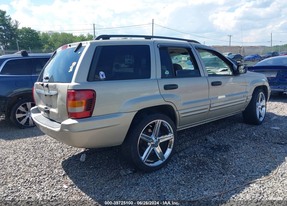 2004 JEEP GRAND CHEROKEE LAREDO VIN: 1J4GX48S04C347172