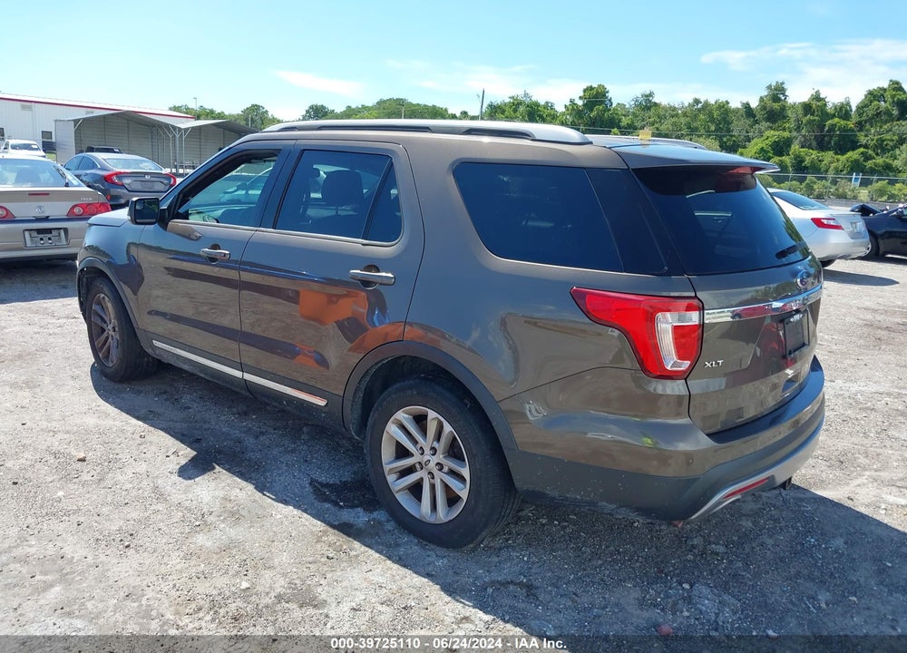 2016 FORD EXPLORER XLT VIN: 1FM5K7D87GGA32109