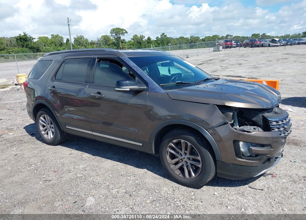 2016 FORD EXPLORER XLT VIN: 1FM5K7D87GGA32109