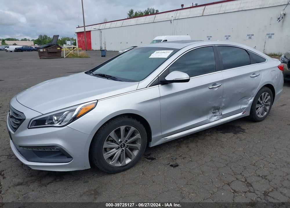 2016 HYUNDAI SONATA SPORT VIN: 5NPE34AF2GH360181