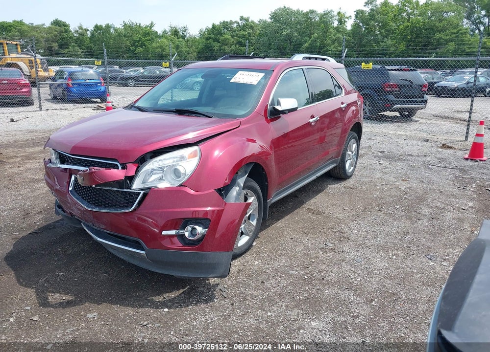 2012 CHEVROLET EQUINOX LTZ VIN: 2GNALFEK1C6249595