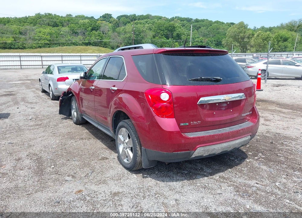 2012 CHEVROLET EQUINOX LTZ VIN: 2GNALFEK1C6249595