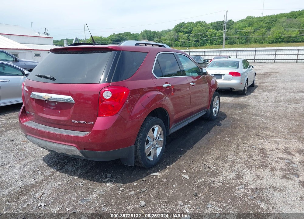 2012 CHEVROLET EQUINOX LTZ VIN: 2GNALFEK1C6249595