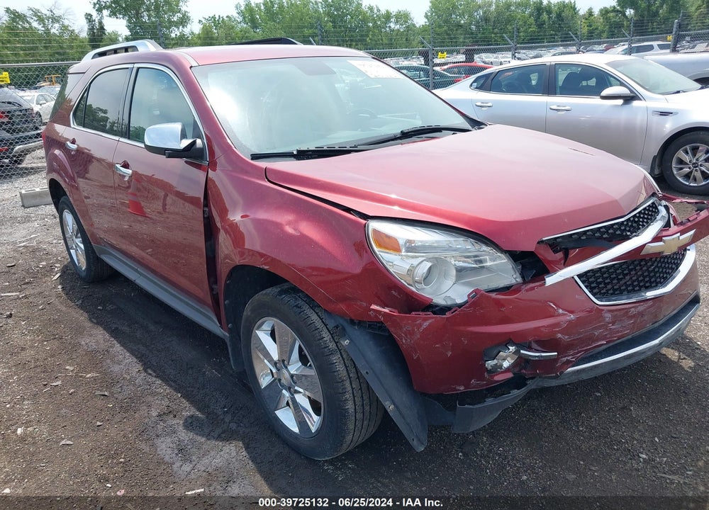 2012 CHEVROLET EQUINOX LTZ VIN: 2GNALFEK1C6249595