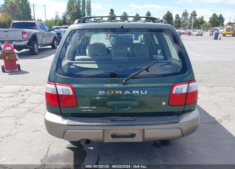2002 SUBARU FORESTER S VIN: JF1SF65532H713855