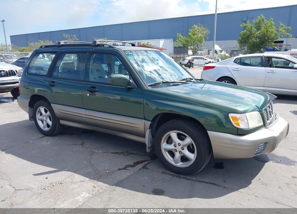 2002 SUBARU FORESTER S VIN: JF1SF65532H713855