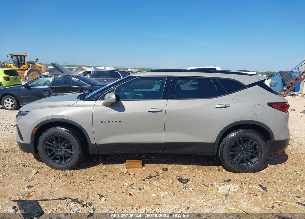 2021 CHEVROLET BLAZER VIN: 3GNKBBRA6MS535124