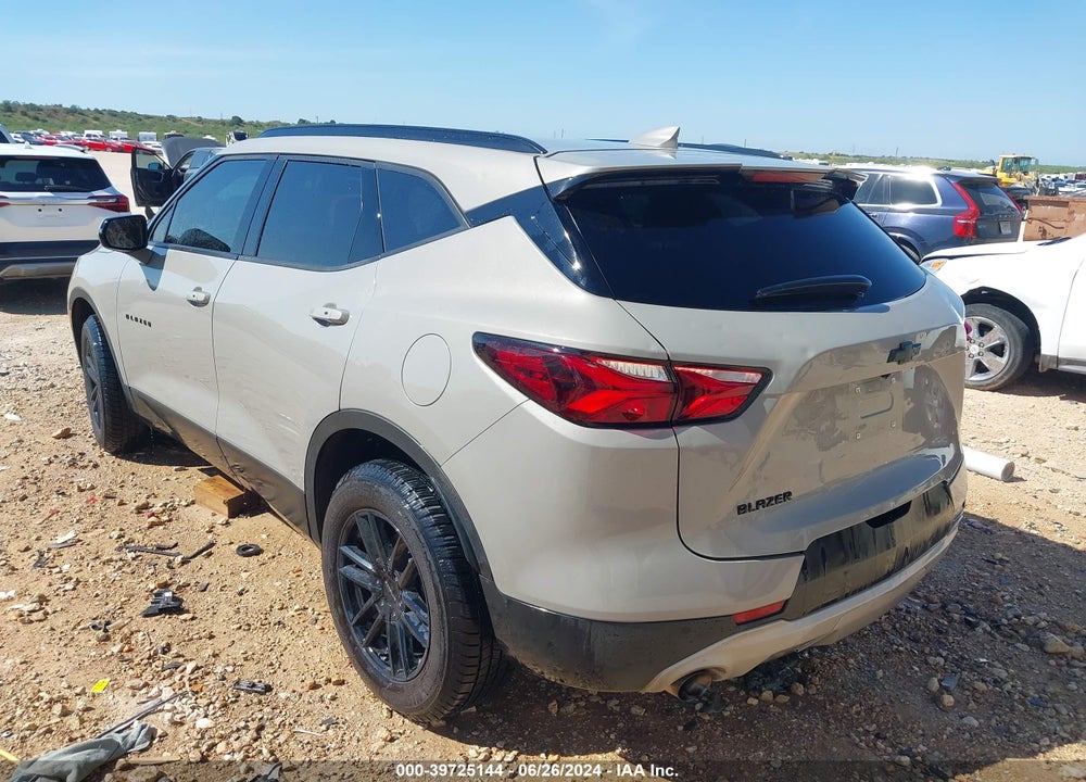 2021 CHEVROLET BLAZER VIN: 3GNKBBRA6MS535124