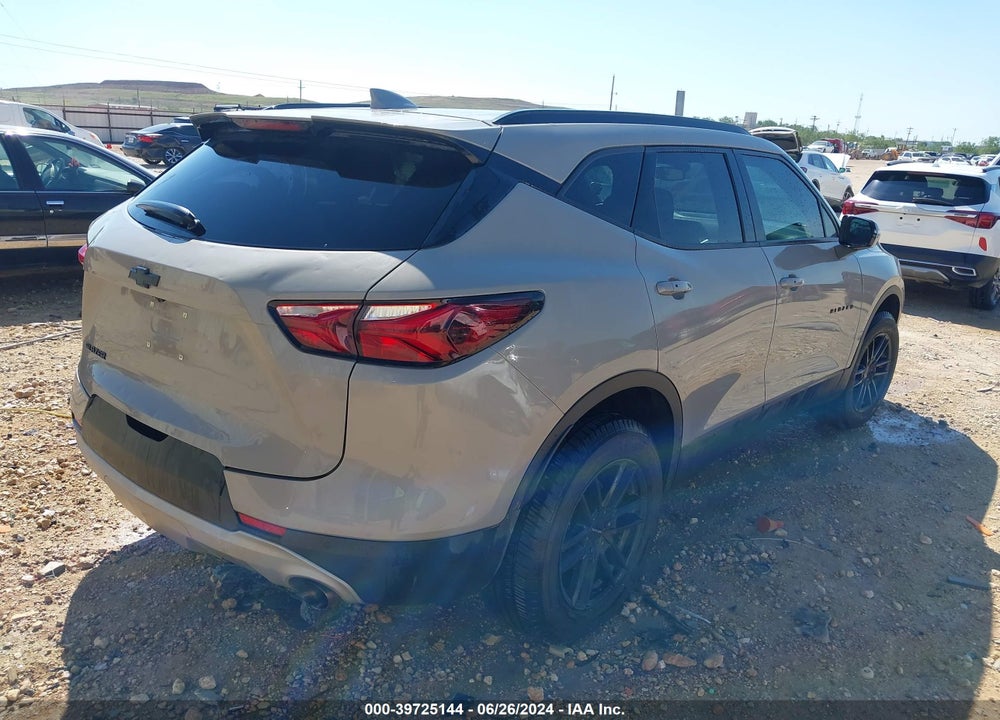2021 CHEVROLET BLAZER VIN: 3GNKBBRA6MS535124