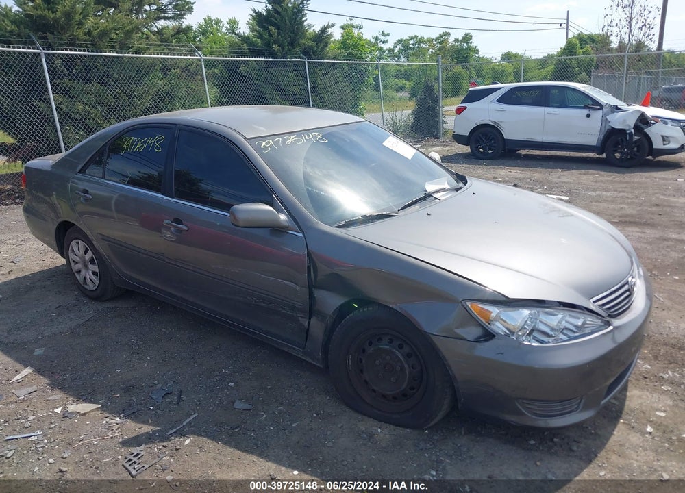 2006 TOYOTA CAMRY LE VIN: 4T1BE32K16U687870