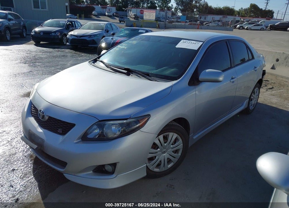 2009 TOYOTA COROLLA S VIN: 1NXBU40E69Z053867