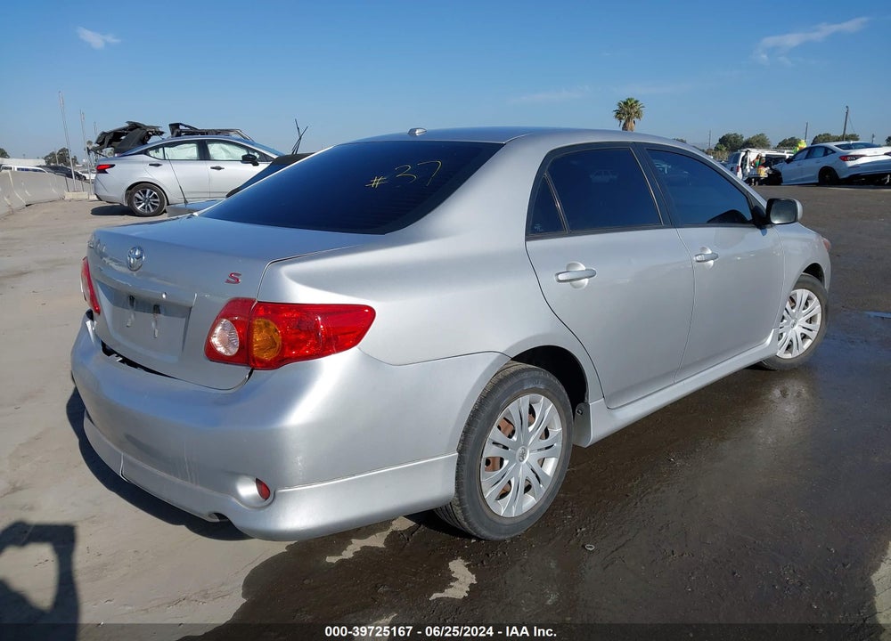 2009 TOYOTA COROLLA S VIN: 1NXBU40E69Z053867