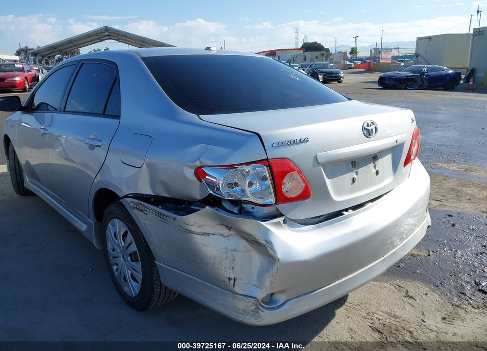 2009 TOYOTA COROLLA S VIN: 1NXBU40E69Z053867