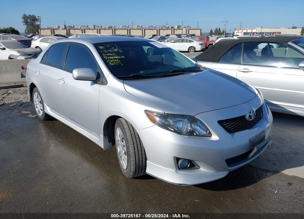 2009 TOYOTA COROLLA S VIN: 1NXBU40E69Z053867