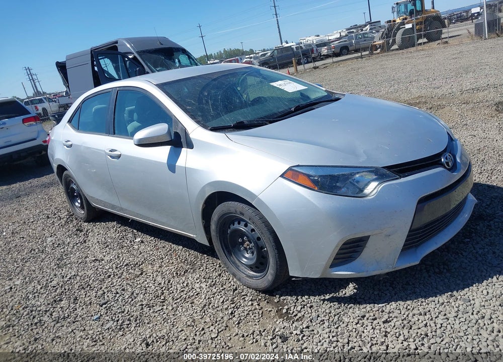 2016 TOYOTA COROLLA LE VIN: 5YFBURHEXGP525276