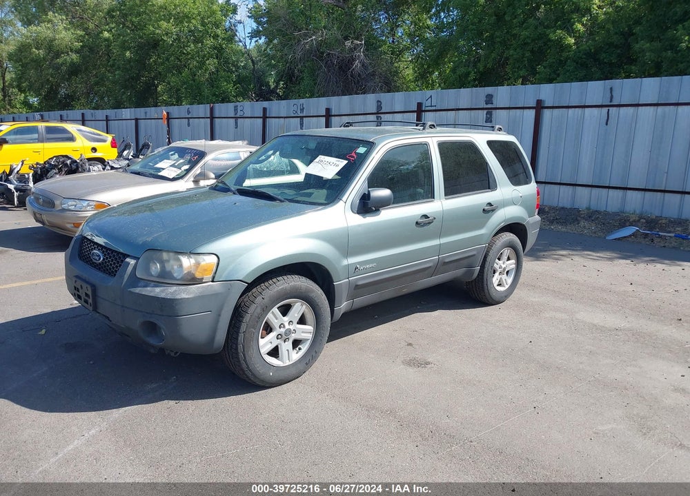 2005 FORD ESCAPE HYBRID VIN: 1FMCU96H75KD91268