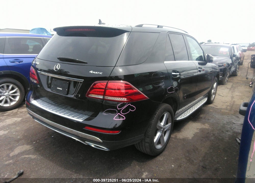 2017 MERCEDES-BENZ GLE 350 4MATIC VIN: 4JGDA5HB7HA990258