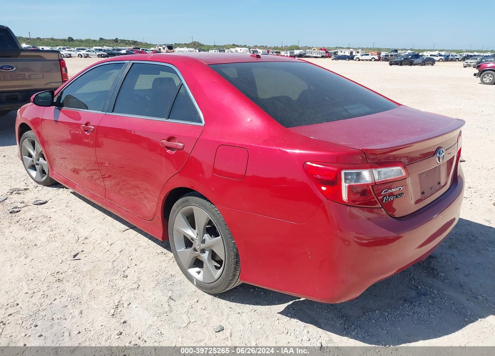 2012 TOYOTA CAMRY SE LIMITED EDITION VIN: 4T1BF1FK0CU618711