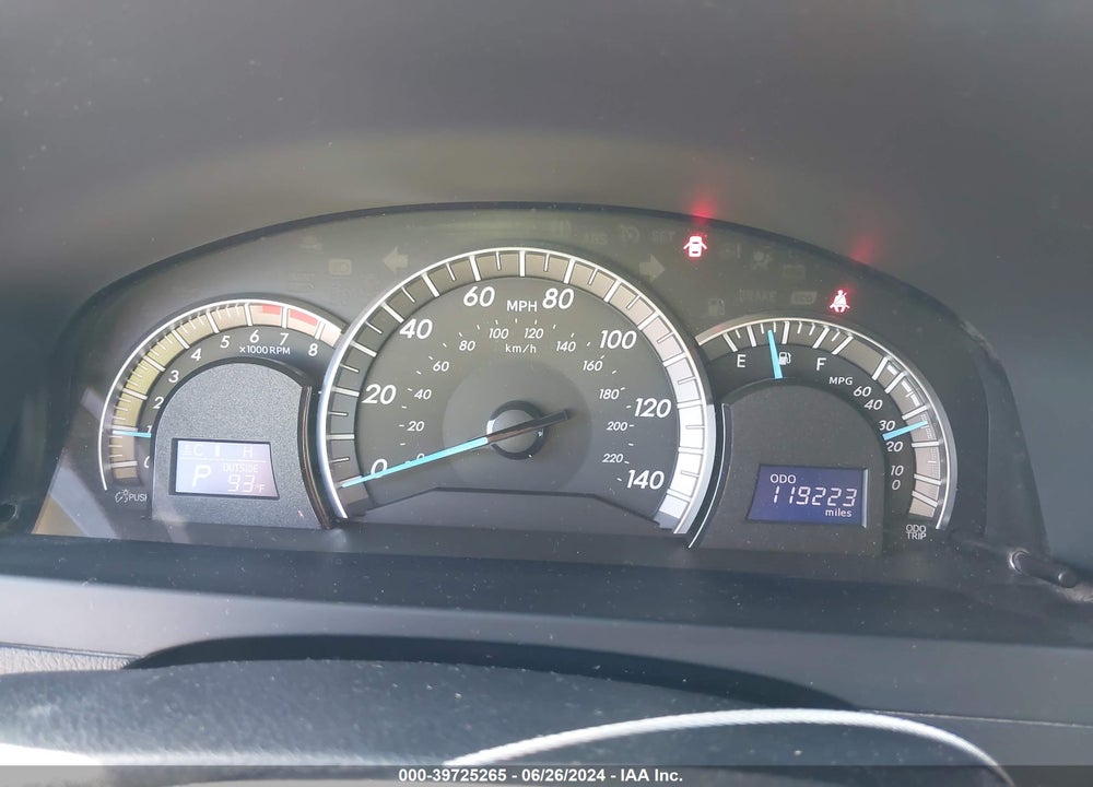 2012 TOYOTA CAMRY SE LIMITED EDITION VIN: 4T1BF1FK0CU618711