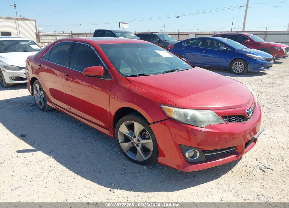 2012 TOYOTA CAMRY SE LIMITED EDITION VIN: 4T1BF1FK0CU618711