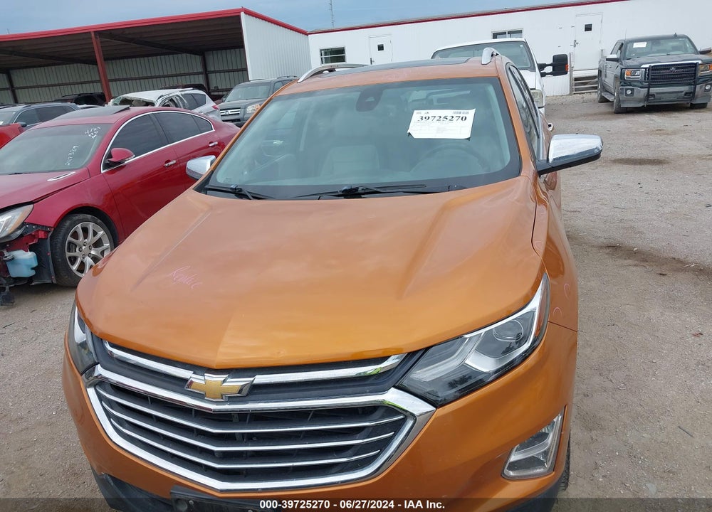 2018 CHEVROLET EQUINOX PREMIER VIN: 2GNAXVEV8J6121070