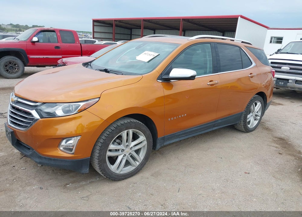 2018 CHEVROLET EQUINOX PREMIER VIN: 2GNAXVEV8J6121070