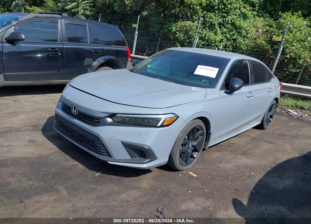 2022 HONDA CIVIC SPORT VIN: 2HGFE2F56NH573175