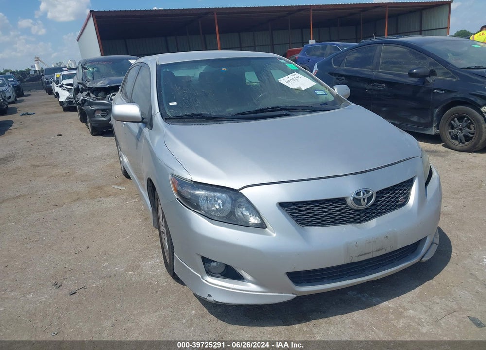 2010 TOYOTA COROLLA S VIN: 2T1BU4EE9AC444722