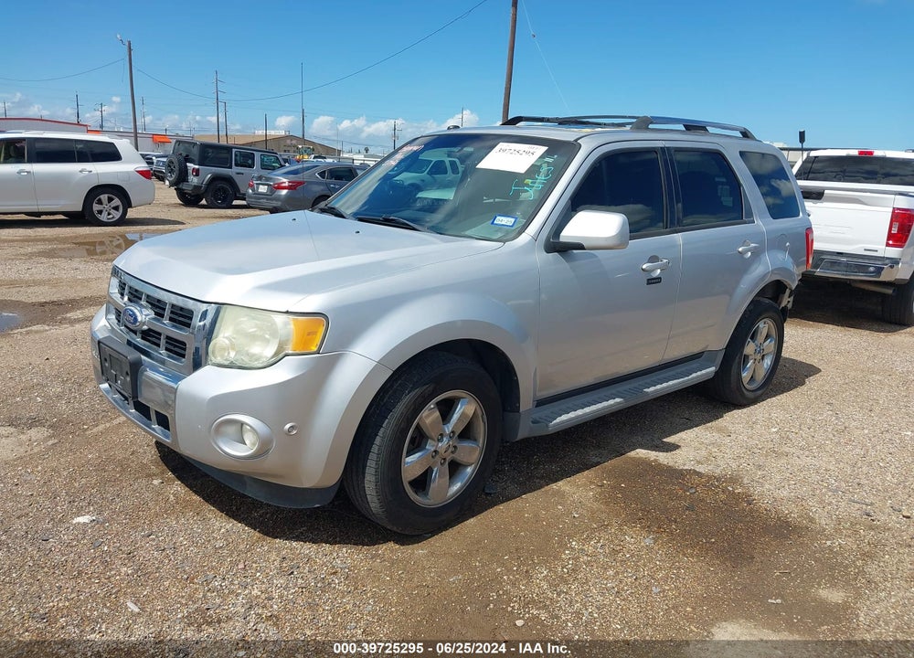 2011 FORD ESCAPE LIMITED VIN: 1FMCU0EG4BKB52678
