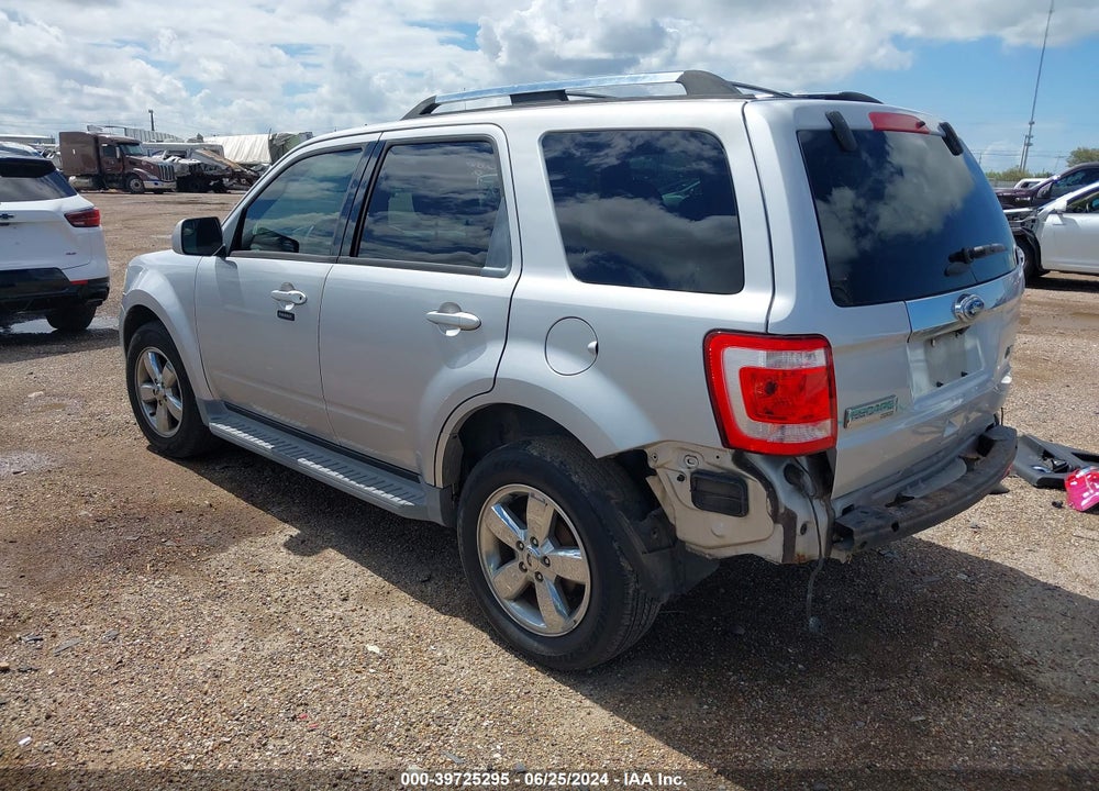 2011 FORD ESCAPE LIMITED VIN: 1FMCU0EG4BKB52678