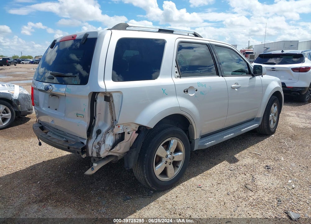 2011 FORD ESCAPE LIMITED VIN: 1FMCU0EG4BKB52678