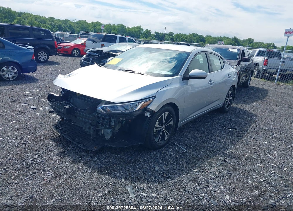2023 NISSAN SENTRA SV XTRONIC CVT VIN: 3N1AB8CVXPY248053