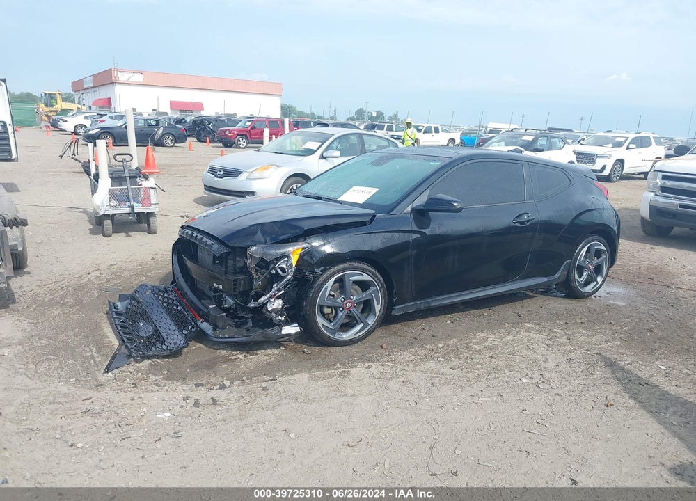 2019 HYUNDAI VELOSTER TURBO VIN: KMHTH6ABXKU012298