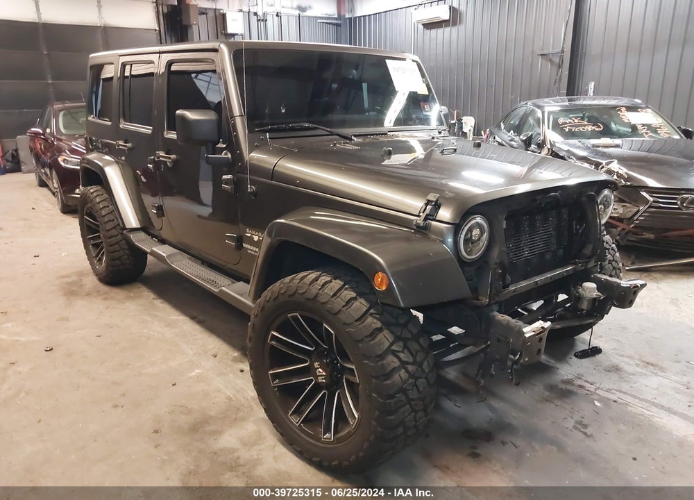 2016 JEEP WRANGLER UNLIMITED SAHARA VIN: 1C4HJWEG3GL347341