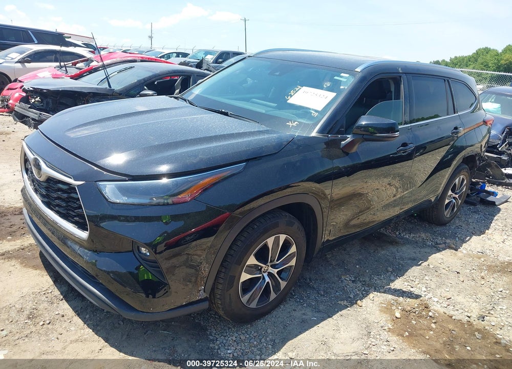 2021 TOYOTA HIGHLANDER XLE VIN: 5TDGZRAH4MS516152